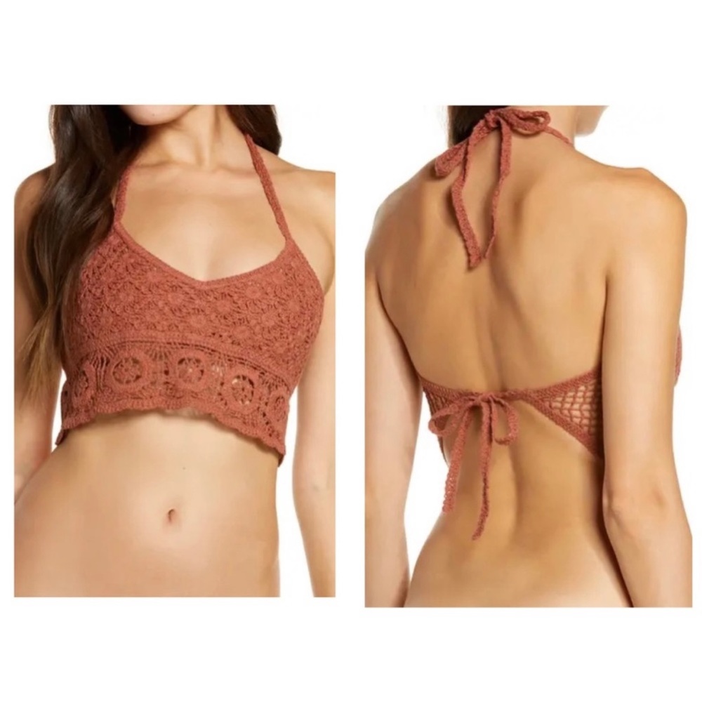 Free People Sydney Crochet Bralette - Picture 4 of 8